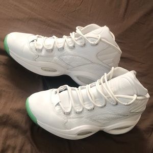 Reebok Allen Iverson Question 10.5 White Leather